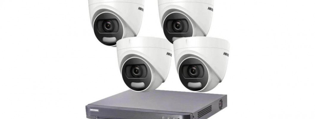 Комплект за видеонаблюдение Hikvision с 5MP куполни камери и интелигентен рекордер Комплект за видеонаблюдение Hikvision с 5MP куполни камери и интелигентен рекордер