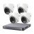 Комплект за видеонаблюдение Hikvision с 5MP куполни камери и интелигентен рекордер