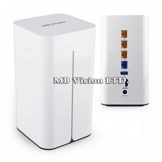 Безжичен Wi-Fi NVR (мрежови рекордер) Hikvision DS-7108NI-E1/V/W с вграден рутер