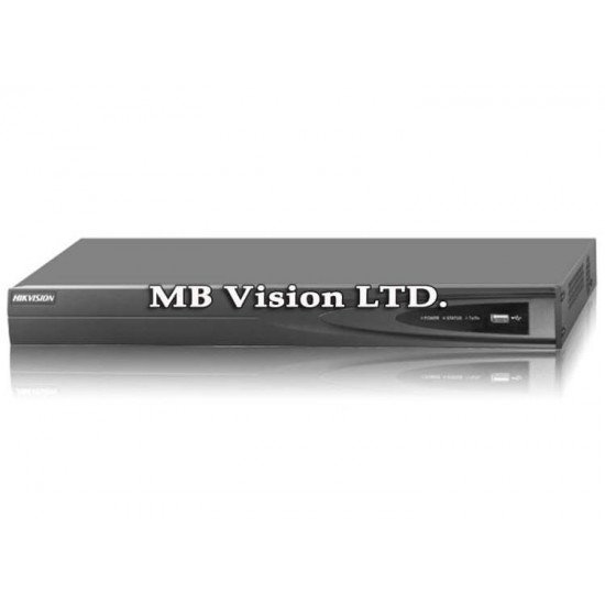 NVR за 4 IP камери, 4 PoE Hikvision DS-7604NXI-K1/4P