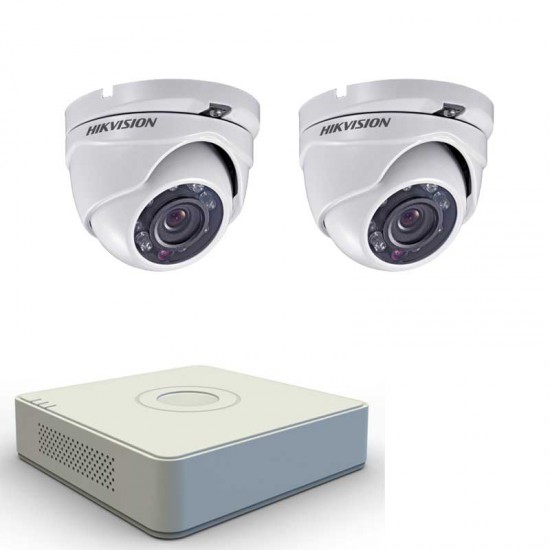 2MP комплект Hikvision с 2 камери