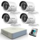 Turbo HD система с 4 HD камери Hikvision и 1TB HDD Turbo HD система с 4 HD камери Hikvision и 1TB HDD