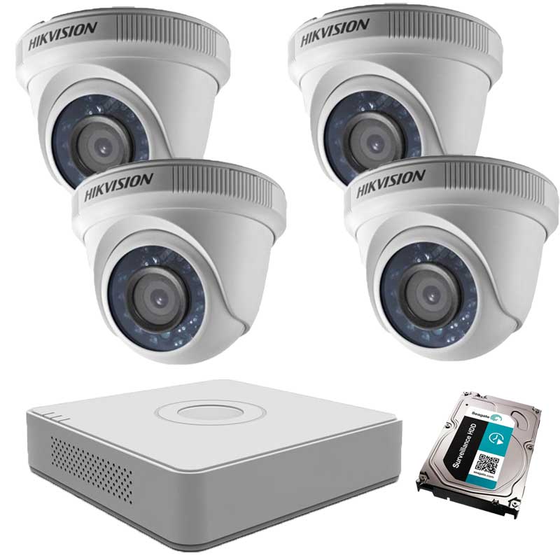 Dvr kit. Hikvision DS-2ce72df0t-f. Hikvision 4 комплект. Комплект с 4 камери и DVR 4 - "CCTV. Диод 471 DVR Hikvision.