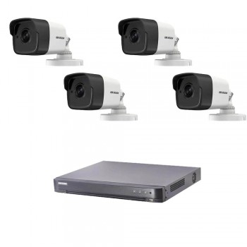 5MP комплект за наблюдение Hikvision с 4 камери, DVR 5MP комплект за наблюдение Hikvision с 4 камери, DVR