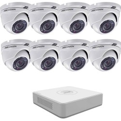 Full HD комплект за наблюдение Hikvision с 8 камери, DVR Full HD комплект за наблюдение Hikvision с 8 камери, DVR