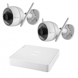 Комплект с 2 безжични камери и рекордер Hikvision Комплект с 2 безжични камери и рекордер Hikvision