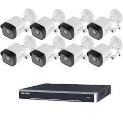 Готова система с 8 IP камери Готова система с 8 IP камери