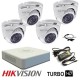HD комплект Hikvision с 4 камери и DVR