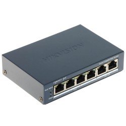 Gigabit Smart PoE switch Hikvision DS-3E1506P-EI, 6 порта