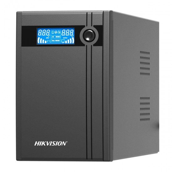UPS Hikvision DS-UPS2000 – 2000VA/1200W резервирано захранване