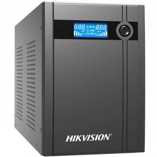 Hikvision DS-UPS3000 – 3000VA/1800W Line-Interactive UPS с LCD