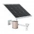 Соларен захранващ модул 120W с батерия 24Ah и стойка – за външно видеонаблюдение