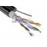 FTP/M Cat5e 24AWG CU - меден кабел с носещо карбоново въже