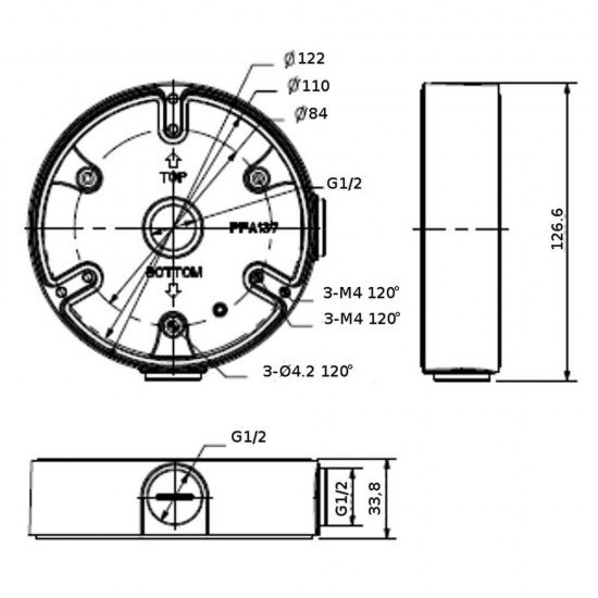 Dahua PFA137 кутия