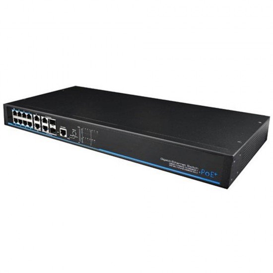 Мрежови комутатор UTEPO UTP3-GSW0806-TP150, 14-port, управляем