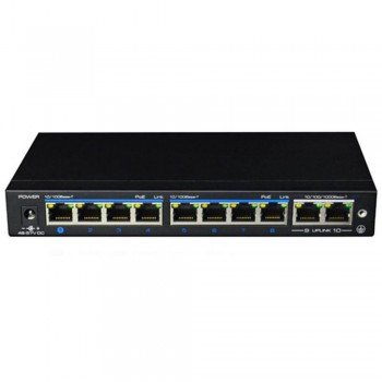 Hikvision DS-3E1510P-EI/M, 10-портов PoE суич Hikvision DS-3E1510P-EI/M, 10-портов PoE суич