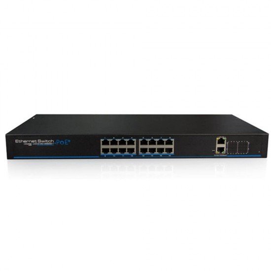 UTEPO UTP3-SW16-TP300, 18-порта, управляем суич, 16 PoE UTEPO UTP3-SW16-TP300, 18-порта, управляем суич, 16 PoE