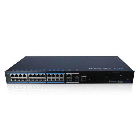 PoE switch UTEPO UTP7224E-POE-L2, 28 порта, управляем