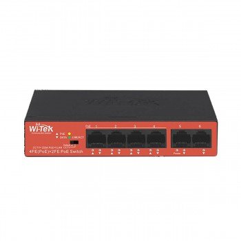 PoE switch Wi-Tek WI-PS205H, 6 порта PoE switch Wi-Tek WI-PS205H, 6 порта