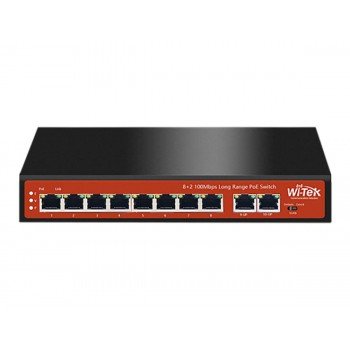 PoE switch Wi-Tek WI-PS210H, 10 порта PoE switch Wi-Tek WI-PS210H, 10 порта