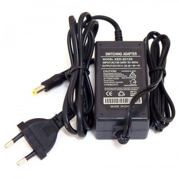 Захранващ адаптер 12 V DC / 2A за до 4 камери за видеонаблюдение Захранващ адаптер 12 V DC / 2A за до 4 камери за видеонаблюдение