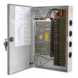 Захранващ блок 12VDC/10A за видеонаблюдение в метална кутия VNPWRBOX1012 Захранващ блок 12VDC/10A за видеонаблюдение в метална кутия VNPWRBOX1012