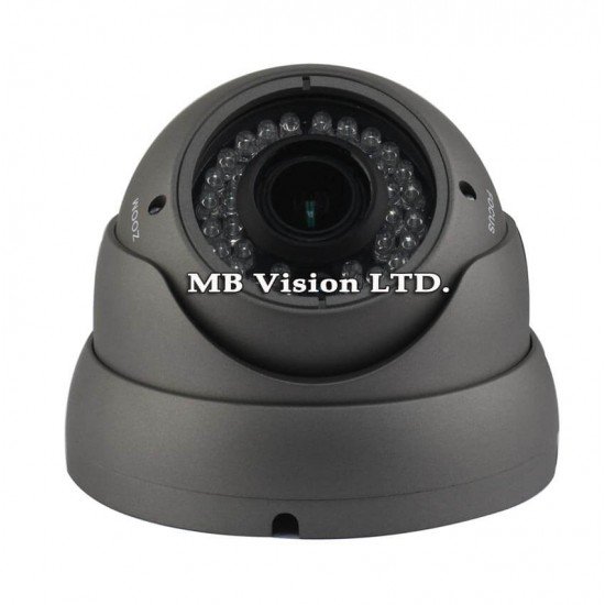 Куполна вариофокална 2.8-12mm камера с висока 720TVL, 960H резолюция MBST30HA