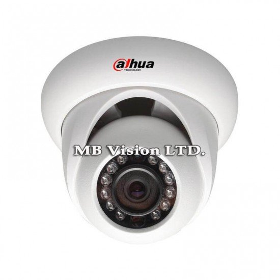 Външна, куполна камера Dahua, Mega-HDIS CCD сензор, 800 TVL, интелигентен IR до 20м CA-DW191EP