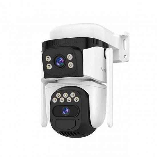 VStarcam CB621DR – соларна WiFi камера с два обектива, 8000mAh батерия