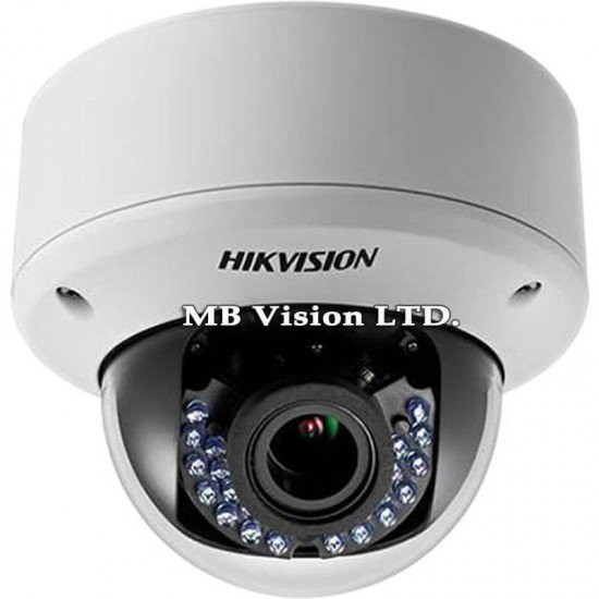 Turbo HD Hikvision камера с Full HD (2MP, 1080p) резолюция, 2.8-12мм обектив, нощен режим до 40м - DS-2CE56D1T-AVPIR3