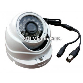 Вандалоустойчива, куполна камера за наблюдение 800TVL, 960H, IR до 20м - Longse LS-LIRDGSM Вандалоустойчива, куполна камера за наблюдение 800TVL, 960H, IR до 20м - Longse LS-LIRDGSM