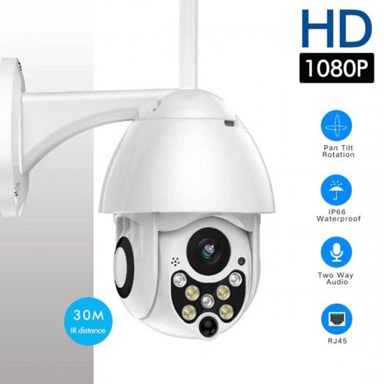 2MP Wi-Fi PTZ камера с микрофон 2MP Wi-Fi PTZ камера с микрофон