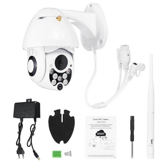 2MP Wi-Fi PTZ камера с микрофон 2MP Wi-Fi PTZ камера с микрофон